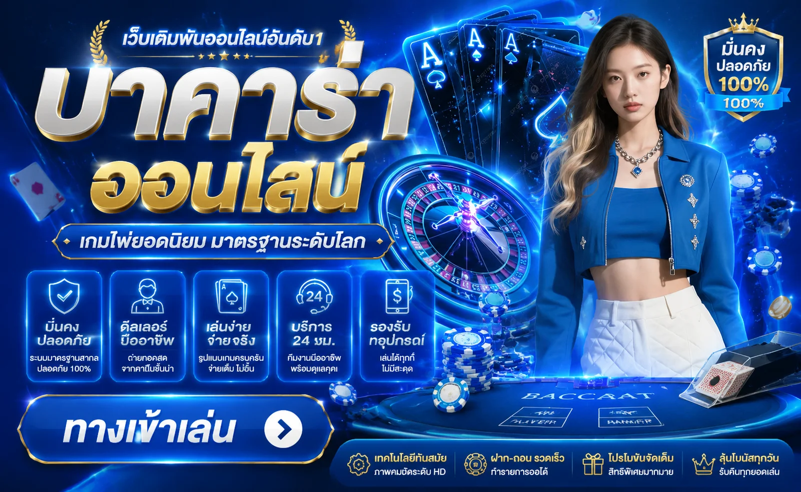 บาคาร่าออนไลน์ RT168 ถ่ายทอดสดจากค่ายคาสิโนชั้นนำ
